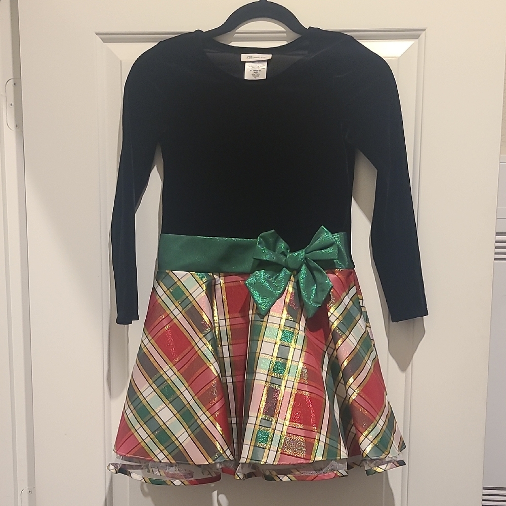 Bonnie Jean Red Velvet Dress